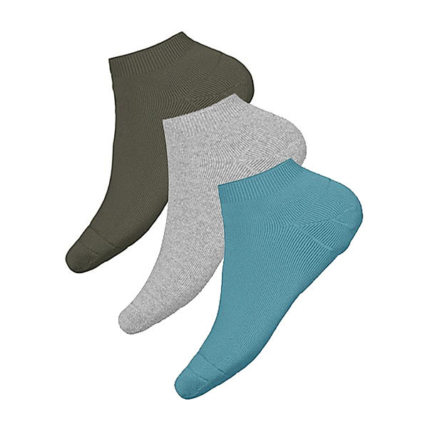 name it Sneaker-Socken NKMVALDE 3er Pack in aqua/grau