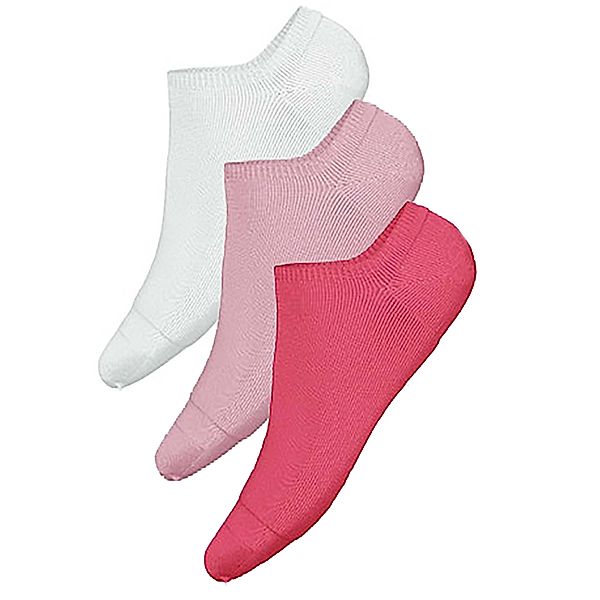 name it Sneakersocken NKFVIRA FOOTIE 3er Pack in bright white