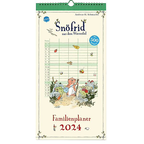Snöfrid aus dem Wiesental. Familienplaner 2024, Andreas H. Schmachtl