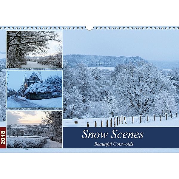 Snow Scenes (Wall Calendar 2018 DIN A3 Landscape), Jon Grainge