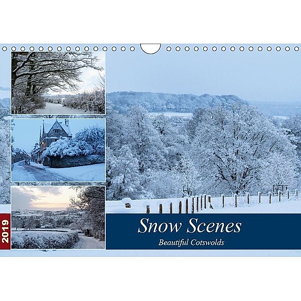 Snow Scenes (Wall Calendar 2019 DIN A4 Landscape), Jon Grainge