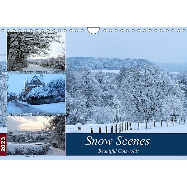 Snow Scenes (Wall Calendar 2023 DIN A4 Landscape), Jon Grainge