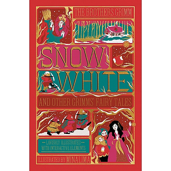 Snow White and Other Grimm's Fairy Tales / Illustrated with Interactive Elements, Jacob and Wilhelm Grimm