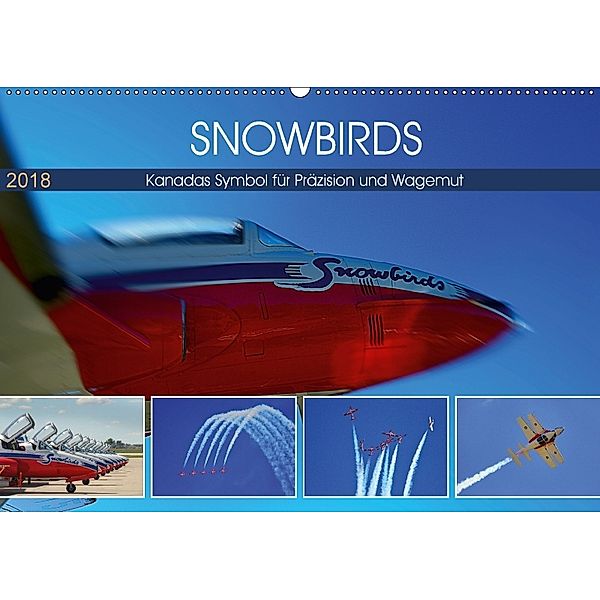 SNOWBIRDS - Kanadas Symbol für Präzision und Wagemut (Wandkalender 2018 DIN A2 quer), Hans-Gerhard Pfaff