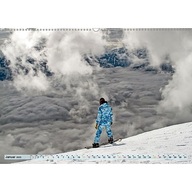 Snowboard - so cool Premium-Kalender 2020 DIN A2 quer - Kalender bestellen