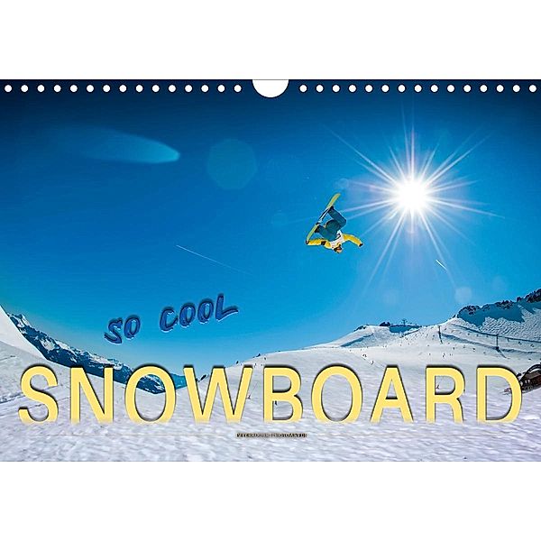 Snowboard - so cool (Wandkalender 2020 DIN A4 quer), Peter Roder