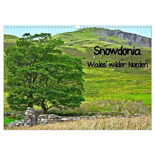 Snowdonia - Wales' wilder Norden (Wandkalender 2024 DIN A3 quer), CALVENDO Monatskalender, Lost Plastron Pictures