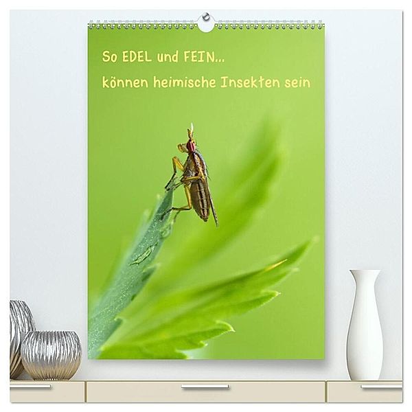 So EDEL und FEIN... können heimische Insekten sein (hochwertiger Premium Wandkalender 2024 DIN A2 hoch), Kunstdruck in Hochglanz, Karin Berger (Kabefa)