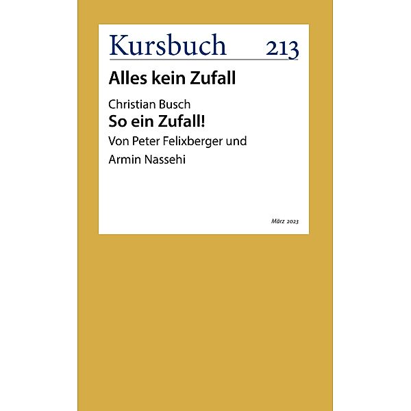 So ein Zufall!, Christian Busch