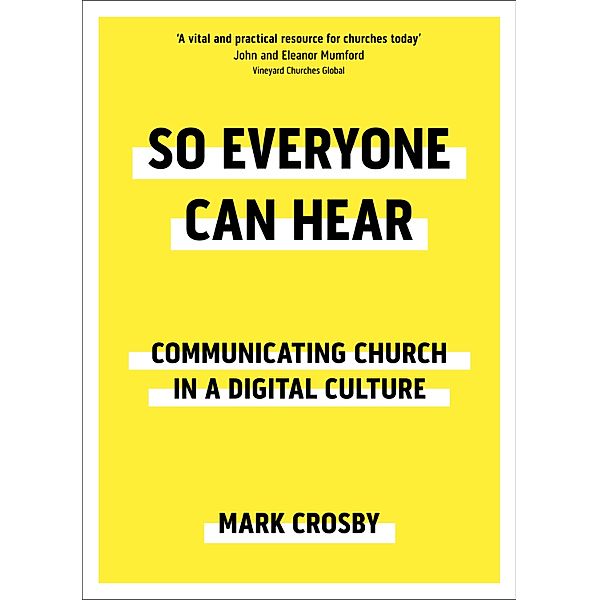 So Everyone Can Hear, Mark Crosby