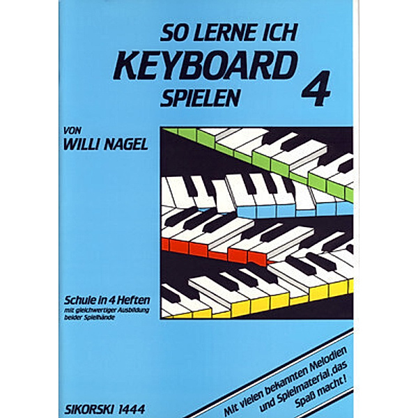 So lerne ich Keyboard spielen.Bd.4, Band 4 So lerne ich Keyboard spielen