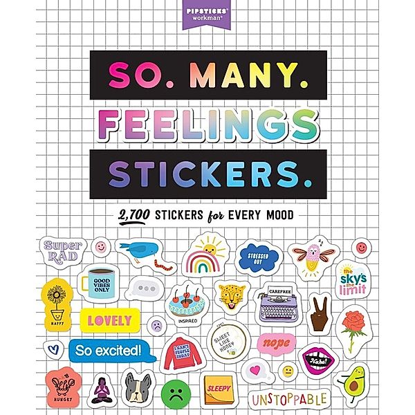 So. Many. Feelings Stickers.