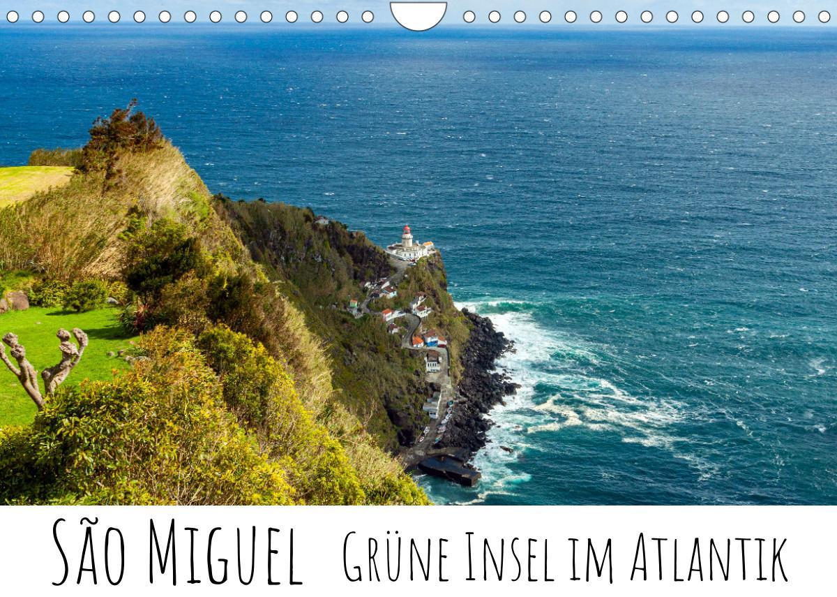 São Miguel - Grüne Insel im Atlantik (Wandkalender 2023 DIN A4 quer)
