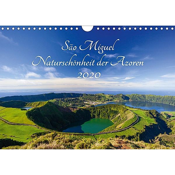 São Miguel - Naturschönheit der Azoren (Wandkalender 2020 DIN A4 quer), Janita Webeler