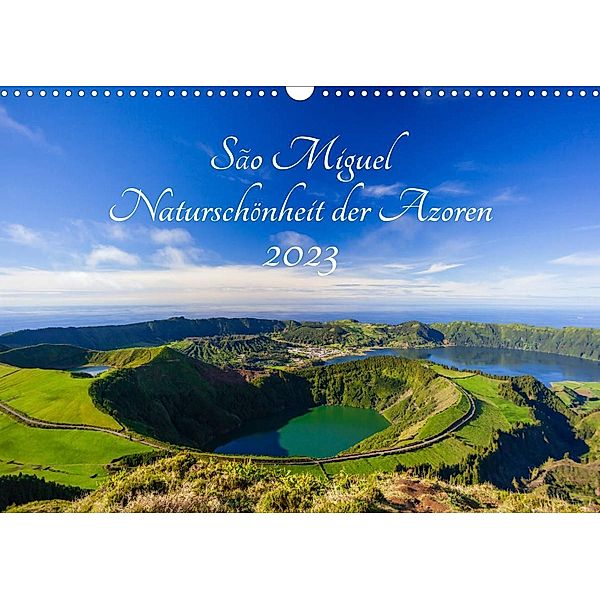 São Miguel - Naturschönheit der Azoren (Wandkalender 2023 DIN A3 quer), Janita Webeler