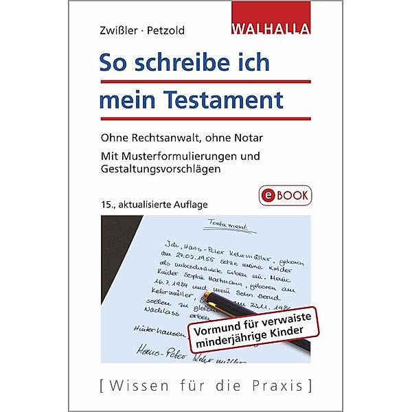 So schreibe ich mein Testament, Finn Zwißler, Sascha Petzold