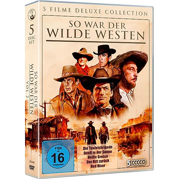 So war der wilde Westen Vol. 2 - Deluxe Collection, Gary Cooper, Gregory Peck, Robert Mitchum
