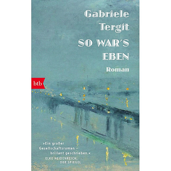 So war's eben, Gabriele Tergit