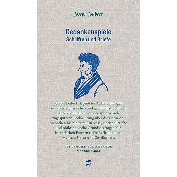 So wirklich wie eine Kanonenkugel, Joseph Joubert