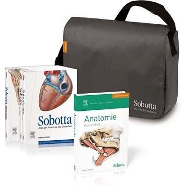 Sobotta Anatomie Tasche WS 2016, 5 Bde.