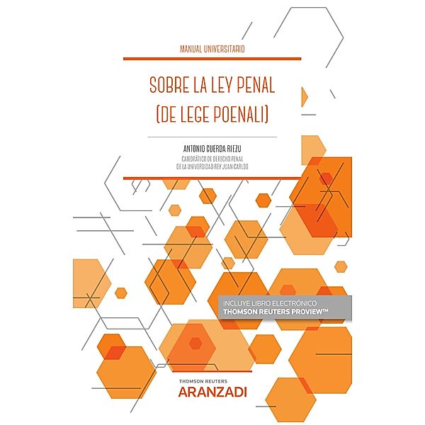 Sobre la ley penal (De lege poenali) / Manuales, Antonio Cuerda Riezu