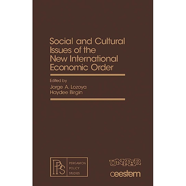 Social and Cultural Issues of the New International Economic Order