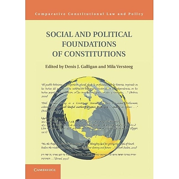 Social and Political Foundations of Constitutions