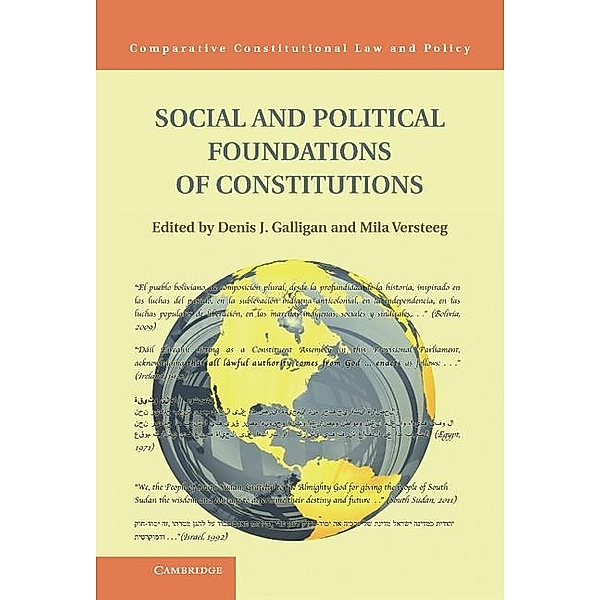 Social and Political Foundations of Constitutions / Comparative Constitutional Law and Policy