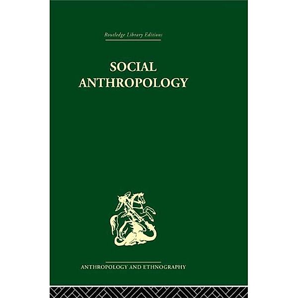 Social Anthropology, E. E. Evans-Pritchard