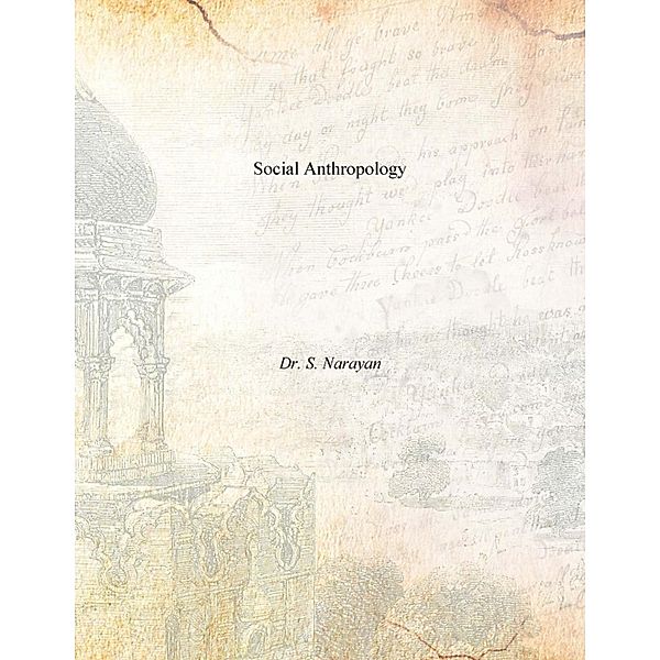 Social Anthropology, S. Narayan