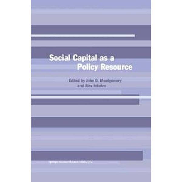 Social Capital as a Policy Resource