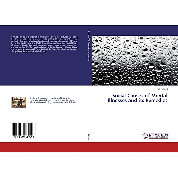 Social Causes of Mental Illnesses and its Remedies, Mir Jalbani