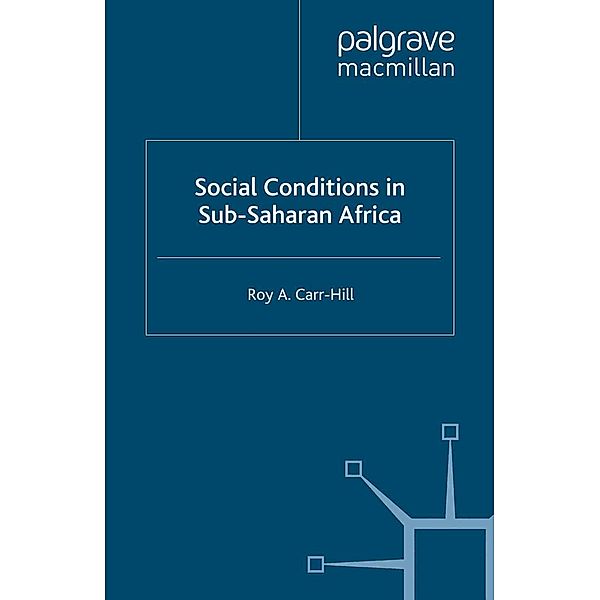 Social Conditions in Sub-Saharan Africa, R. Carr-Hill