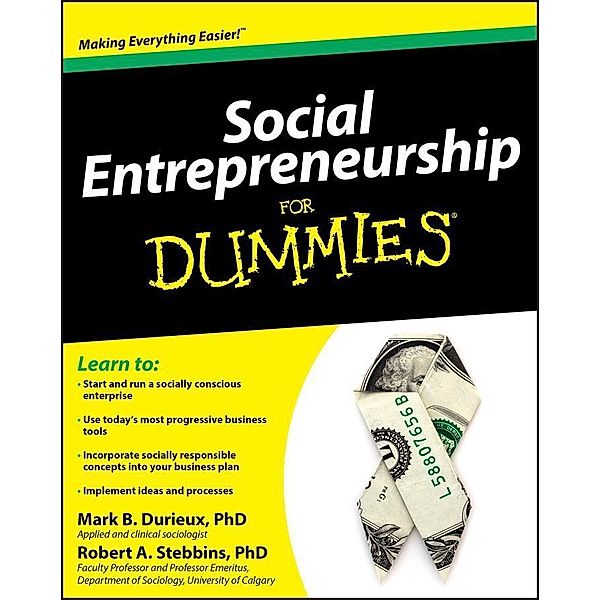 Social Entrepreneurship For Dummies, Mark Durieux, Robert Stebbins