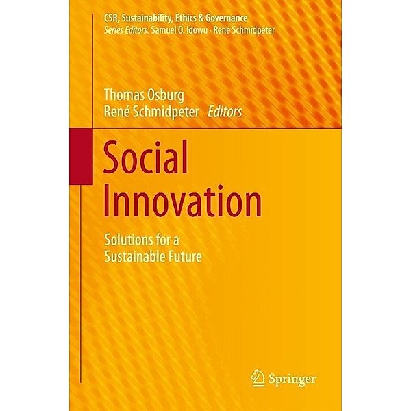 Social Innovation / CSR, Sustainability, Ethics & Governance