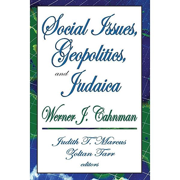 Social Issues, Geopolitics, and Judaica