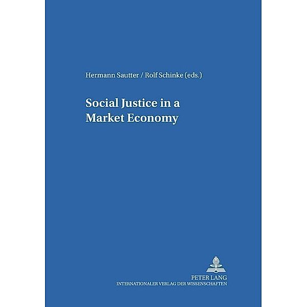 Social Justice in a Market Economy