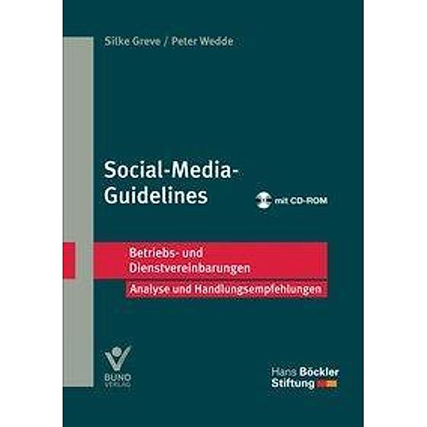 Social-Media-Guidelines, m. CD-ROM, Silke Greve, Peter Wedde