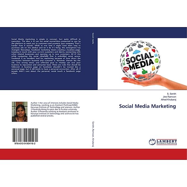 Social Media Marketing, S. Senith, Jino Ramson, Alfred Kirubaraj