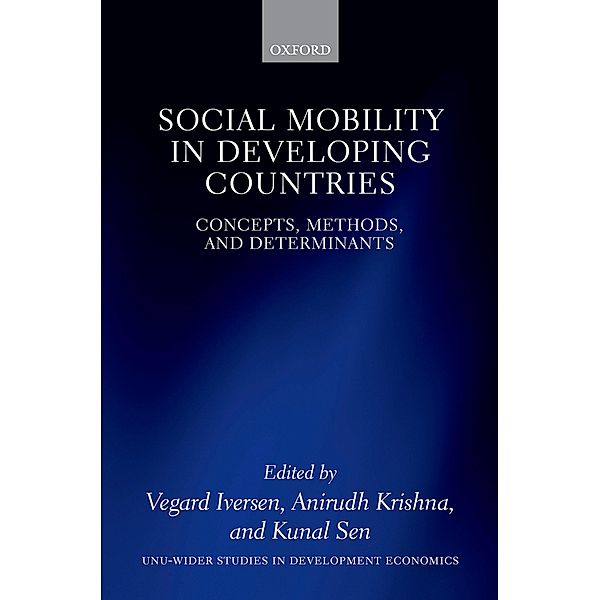 Social Mobility in Developing Countries / WIDER Studies in Development Economics