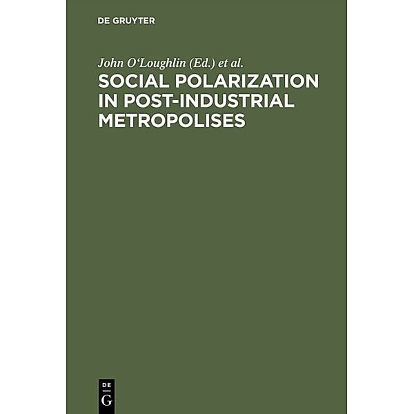 Social Polarization in Post-Industrial Metropolises