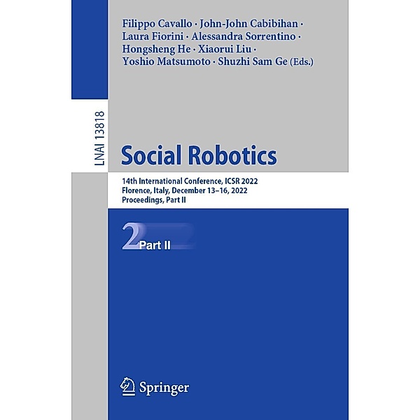 Social Robotics / Lecture Notes in Computer Science Bd.13818