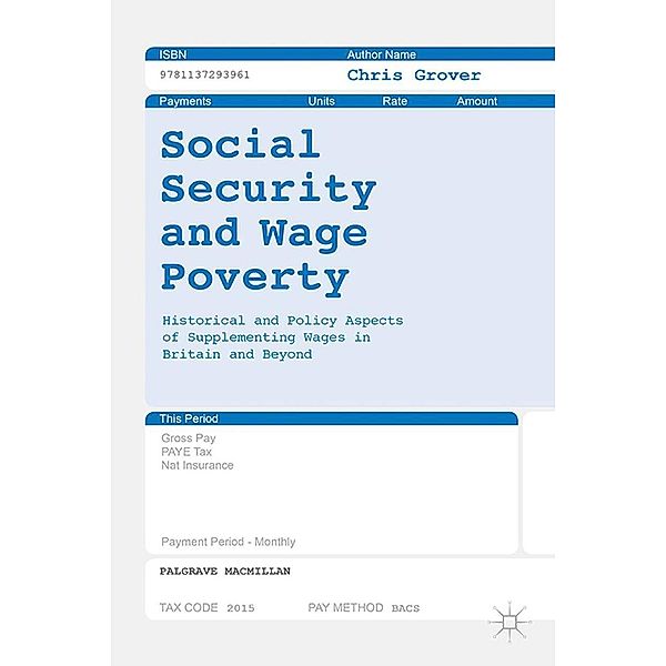 Social Security and Wage Poverty, Chris Grover