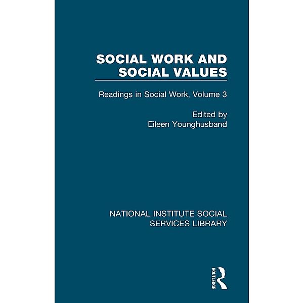 Social Work and Social Values