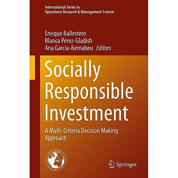 Socially Responsible Investment / International Series in Operations Research & Management Science Bd.219
