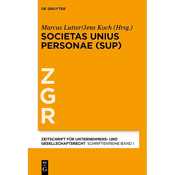 Societas Unius Personae