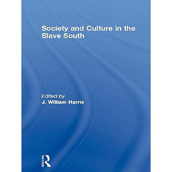 Society and Culture in the Slave South