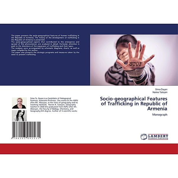 Socio-geographical Features of Trafficking in Republic of Armenia, Sima Dayan, Narine Tatoyan