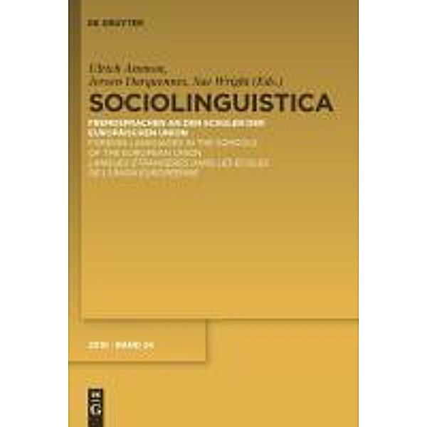 Sociolinguistica. Band 24 (2010)