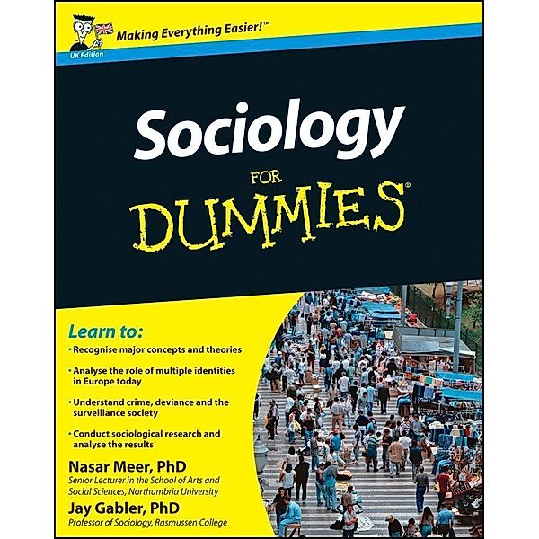 Sociology For Dummies, UK Edition, Nasar Meer, Jay Gabler